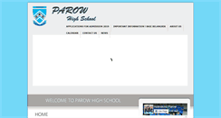 Desktop Screenshot of parowhighschool.co.za